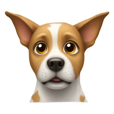 Dog flying on an airplane  sticker