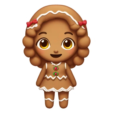 Chibi Gingerbread girl sticker