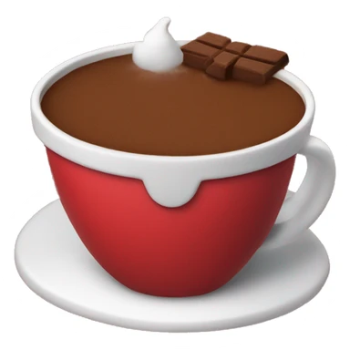 cocoa in holiday red cup sticker