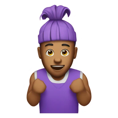 Emoji with shiesty mask  sticker