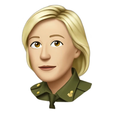 Marine lepen sticker