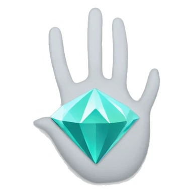 Andrew Tate hand diamond symbol  sticker