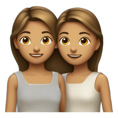 Deux-filles-qui-s’embrassent sticker