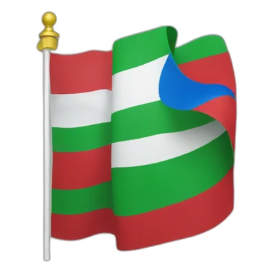 Dagestan flag sticker