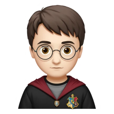 make harry potter have a tshirt underneath his robes that says “sinclair” sticker