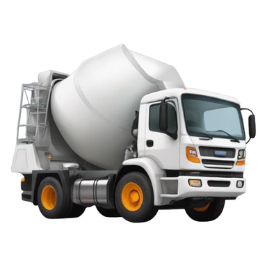 concrete mixer truck  sticker