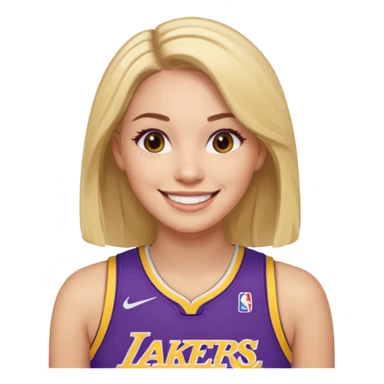 los angeles lakers her sticker