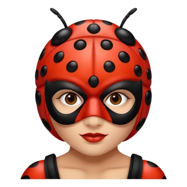 Hawk moth from ladybug sticker