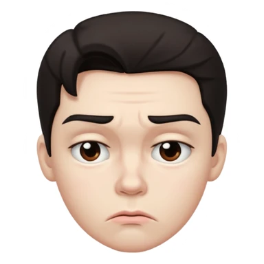 Personne qui boude  sticker