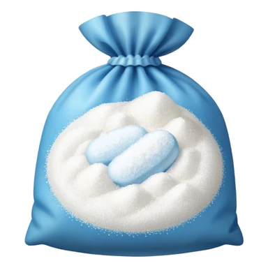 bag of sugar sticker