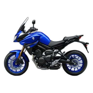 Yamaha Tracer 7 blue silver sticker