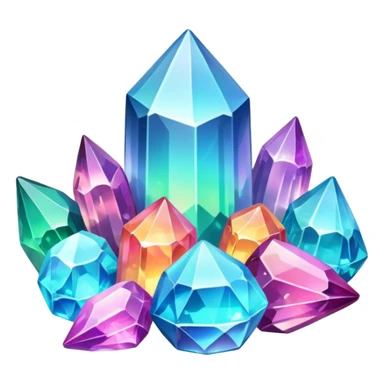 Genesis Crystals sticker