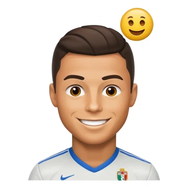 Cristiano Ronaldo football emojis sticker