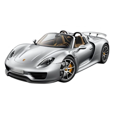 porshe 918 spyder sticker
