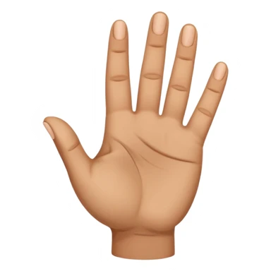 SIGN LANGUAGE LETTER A IN HANDSIGN sticker