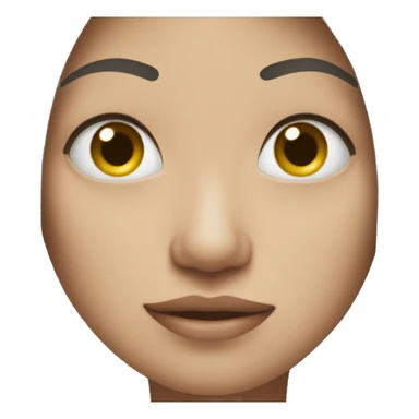 white Soft cute daily act sticker