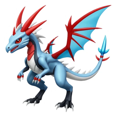 Scyther-Salamence-Silvally-Kyurem-fusion, full body sticker