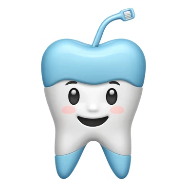 dental floss picks  sticker