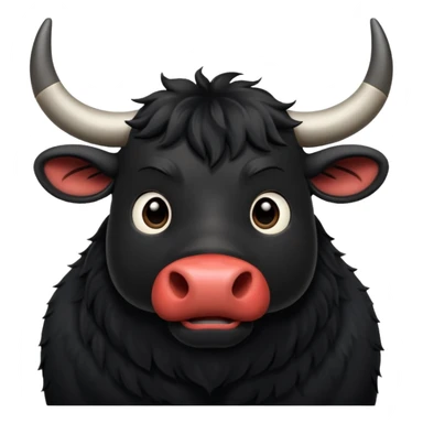 Ferdinand (black) from the Ferdinand disney movie sticker