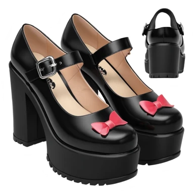 Koi footwear mary jane platform shoes sticker