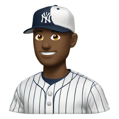 New York Yankees cap sticker