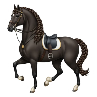 Dressage horse  sticker