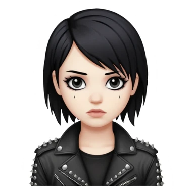 emo rockstar sticker