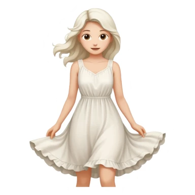 summer dress sticker
