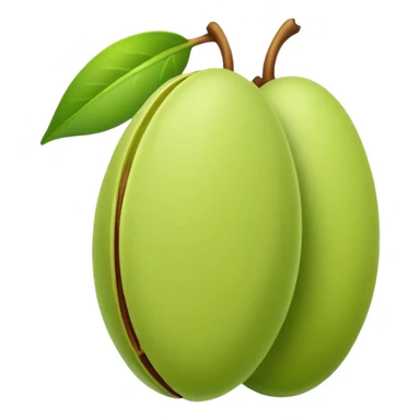 Green pistachio color iPhone 16 pro sticker