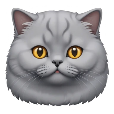 British shorthair cat sticker