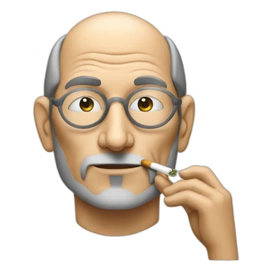 steve jobs smoking cannabis sticker