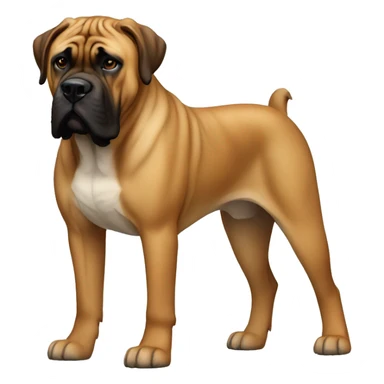 Bullmastiff Dog Breed Full Body sticker