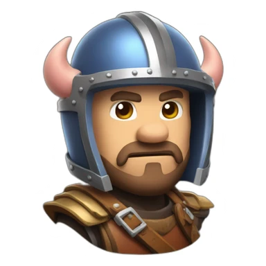 Hog rider clash royal sticker