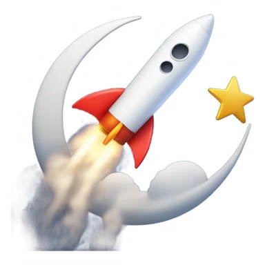 Xrp going to the moon sticker