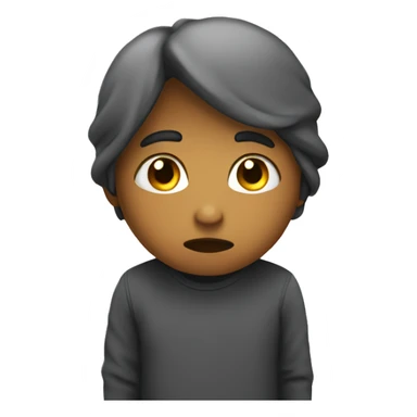 Shy caught in the act lookin away sticker