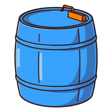 orange road construction barrel sticker