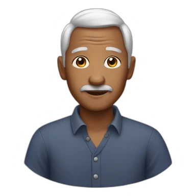 Grandfather but he is young sticker