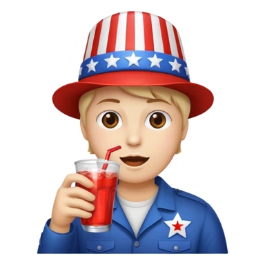 4th of July  sticker