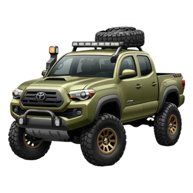 2025 olive Tacoma off-road  sticker