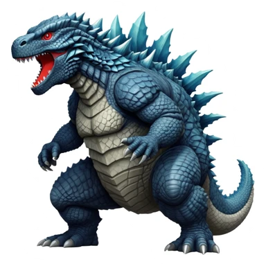 Evolved Godzilla sticker