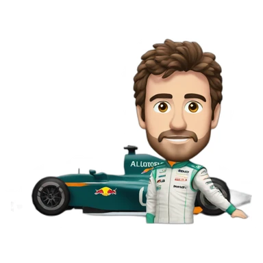 Fernando-alonso-aston-martin sticker