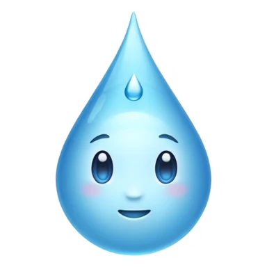 gota de agua sticker