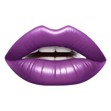 Dior lip gloss purple sticker