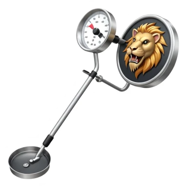 Manticore metal detector sticker
