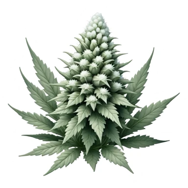 white marijuana sticker