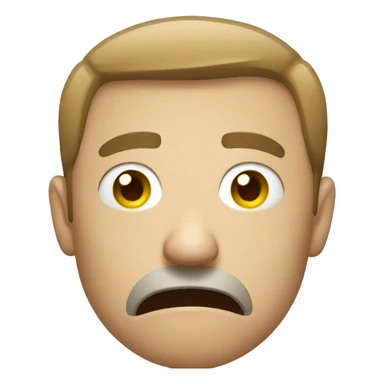 Manager with angry face  sticker