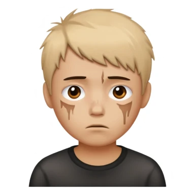 sad  because new cuthair sticker