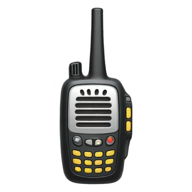 Walkie talkie sticker
