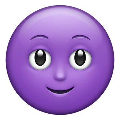 Rond violet normal sticker