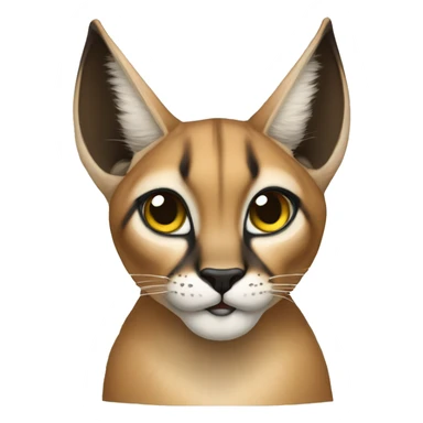 Caracal weeping sticker